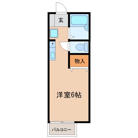 セジュール鈴蘭台の物件間取画像